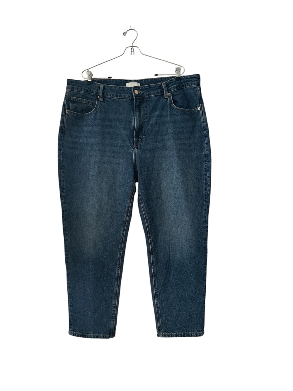 H&M Dark Blue Straight Jeans sz 18